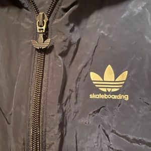 Vintage Adidas Skateboard Skateboarding Windbreaker Raincoat
